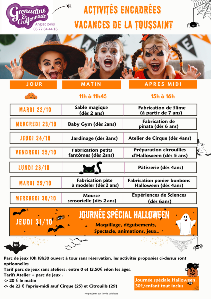 Activités Halloween enfant